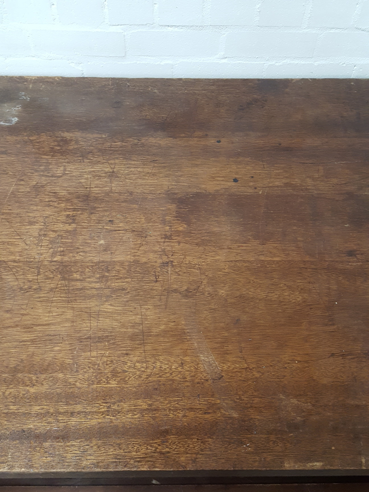 Image of Vintage Engineering 2-Tier Wooden Table Workshop Furniture Lab