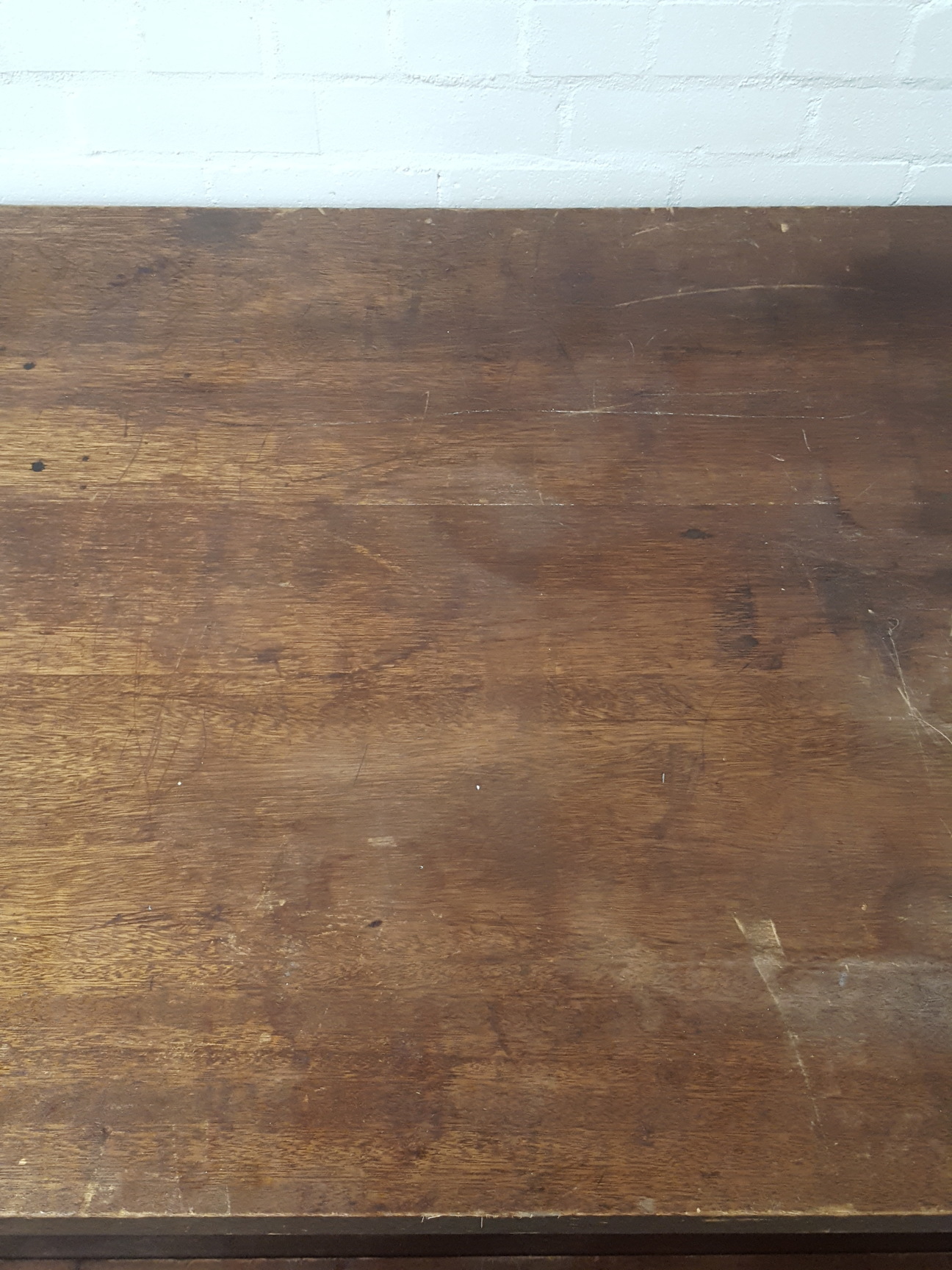 Image of Vintage Engineering 2-Tier Wooden Table Workshop Furniture Lab
