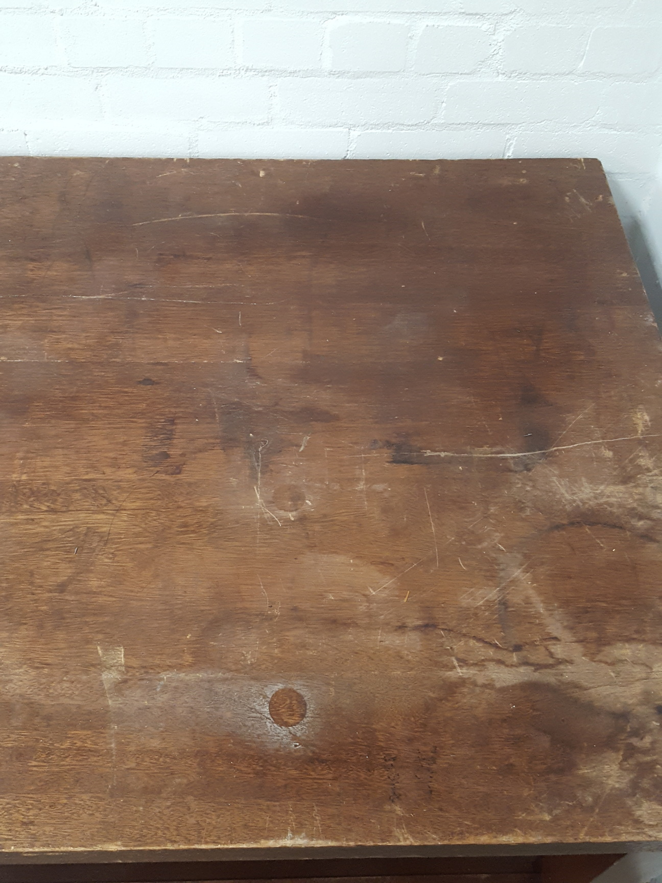Image of Vintage Engineering 2-Tier Wooden Table Workshop Furniture Lab