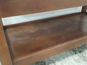 Thumbnail image of Vintage Engineering 2-Tier Wooden Table Workshop Furniture Lab