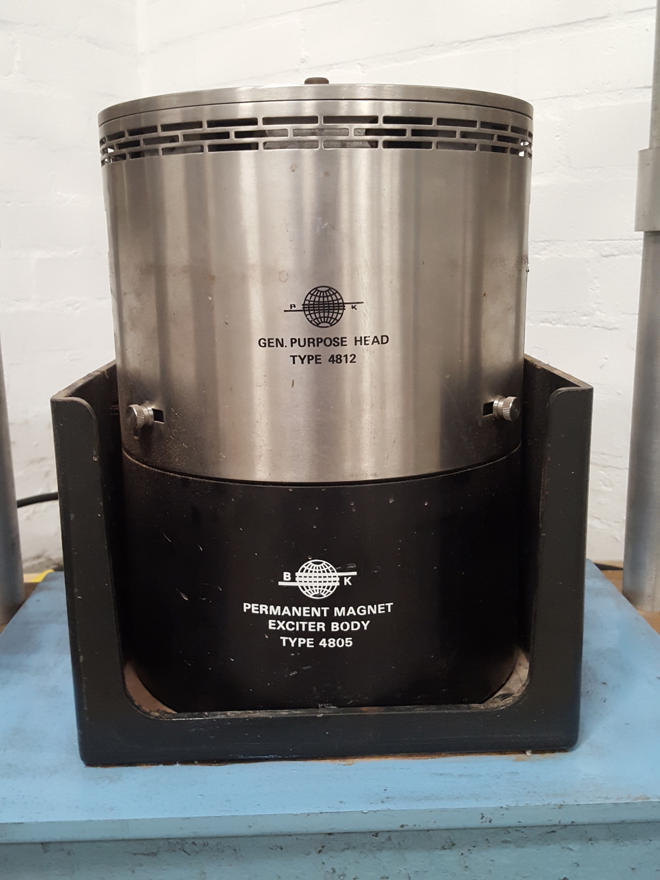 Image of Bruel & Kjaer 4812 & 4805 Permanent Magnet, 2707 Amplifier Vibration Exciter Lab