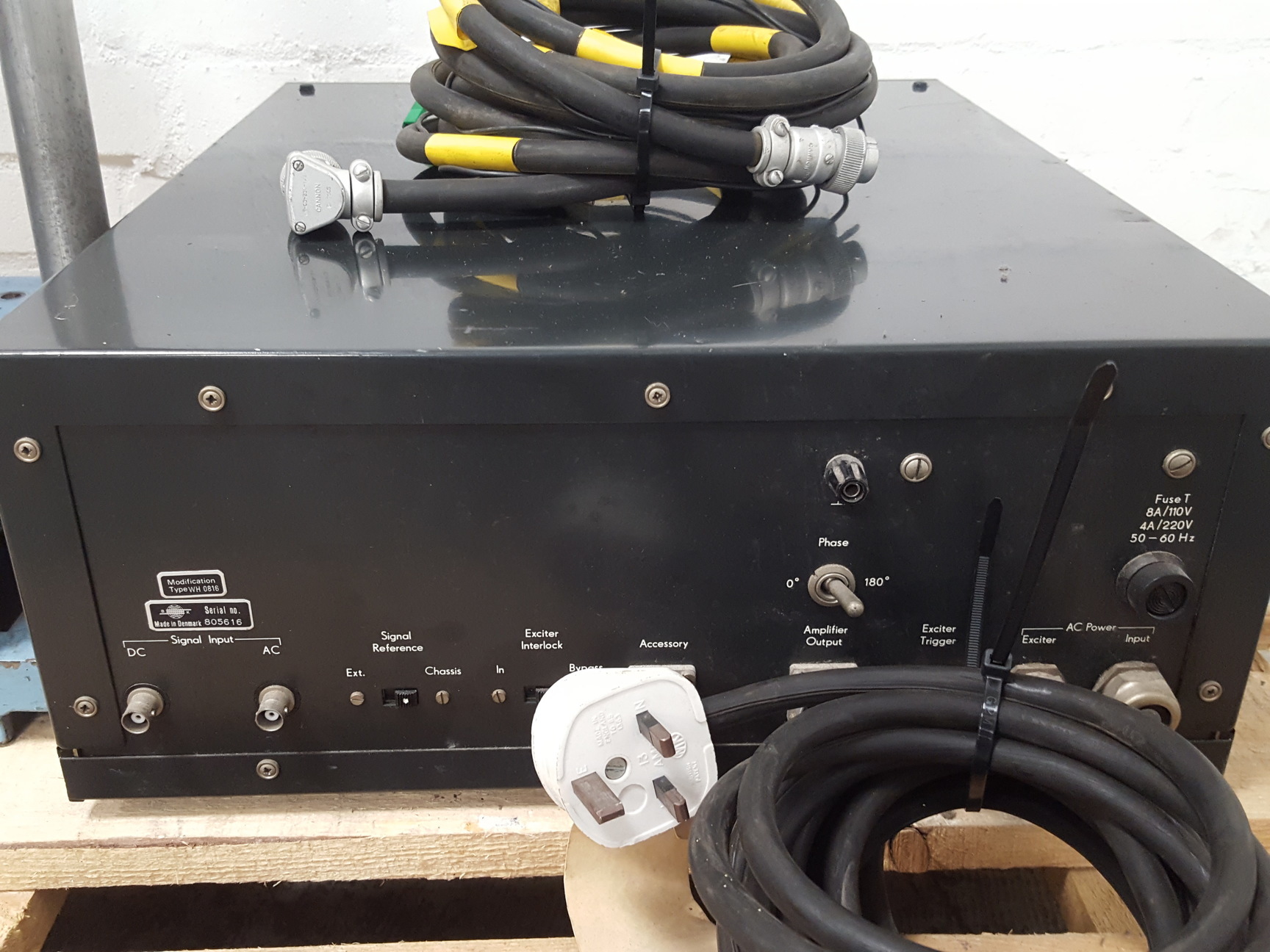 Image of Bruel & Kjaer 4812 & 4805 Permanent Magnet, 2707 Amplifier Vibration Exciter Lab