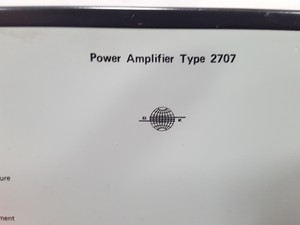 Thumbnail image of Bruel & Kjaer 4812 & 4805 Permanent Magnet, 2707 Amplifier Vibration Exciter Lab