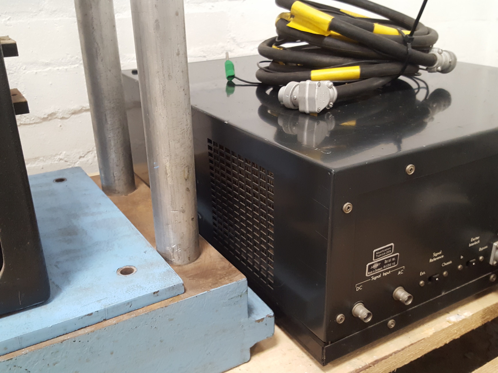 Image of Bruel & Kjaer 4812 & 4805 Permanent Magnet, 2707 Amplifier Vibration Exciter Lab