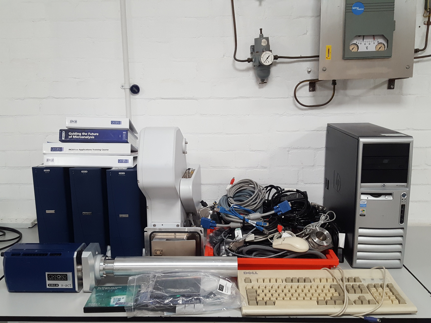 Image of Oxford Instruments EDX System Inca Wave WDS Detector & Spectrometer X-Stream Lab