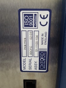 Thumbnail image of Oxford Instruments EDX System Inca Wave WDS Detector & Spectrometer X-Stream Lab