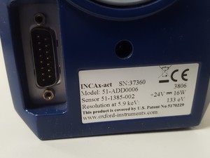 Thumbnail image of Oxford Instruments EDX System Inca Wave WDS Detector & Spectrometer X-Stream Lab
