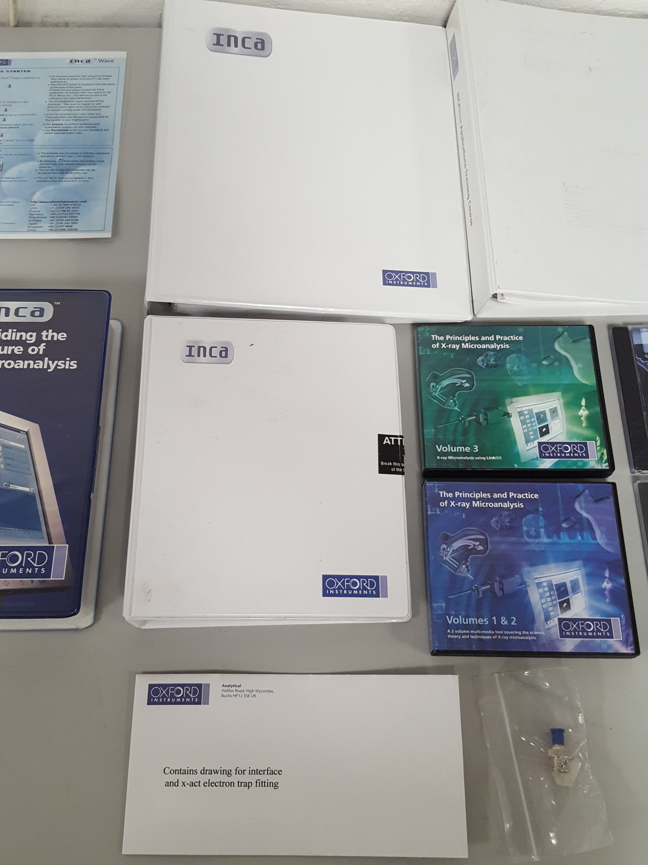Image of Oxford Instruments EDX System Inca Wave WDS Detector & Spectrometer X-Stream Lab