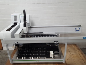 Thumbnail image of Perkin Elmer Janus Automated Workstation, Liquid Handling 8-Tip Gripper + PC Lab