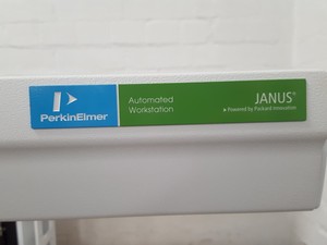 Thumbnail image of Perkin Elmer Janus Automated Workstation, Liquid Handling 8-Tip Gripper + PC Lab