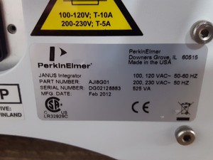 Thumbnail image of Perkin Elmer Janus Automated Workstation, Liquid Handling 8-Tip Gripper + PC Lab