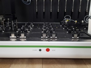 Thumbnail image of Perkin Elmer Janus Automated Workstation, Liquid Handling 8-Tip Gripper + PC Lab