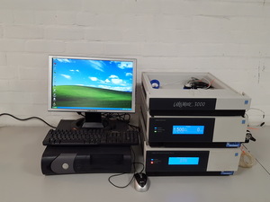 Thumbnail image of Dionex UltiMate 3000 HPLC UHPLC VWD-3100 Detector, Isocratic Pump ISO-3100SD Lab