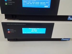 Thumbnail image of Dionex UltiMate 3000 HPLC UHPLC VWD-3100 Detector, Isocratic Pump ISO-3100SD Lab