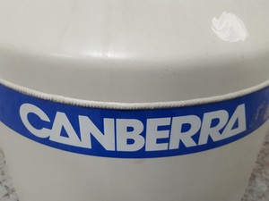 Thumbnail image of Canberra Liquid Nitrogen Tank + Ortec Smart-1Pos GEM-FX7025-XLB-SMP Detector