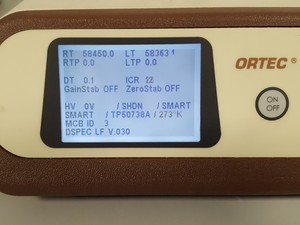 Thumbnail image of Canberra Liquid Nitrogen Tank + Ortec Smart-1Pos GEM-FX7025-XLB-SMP Detector