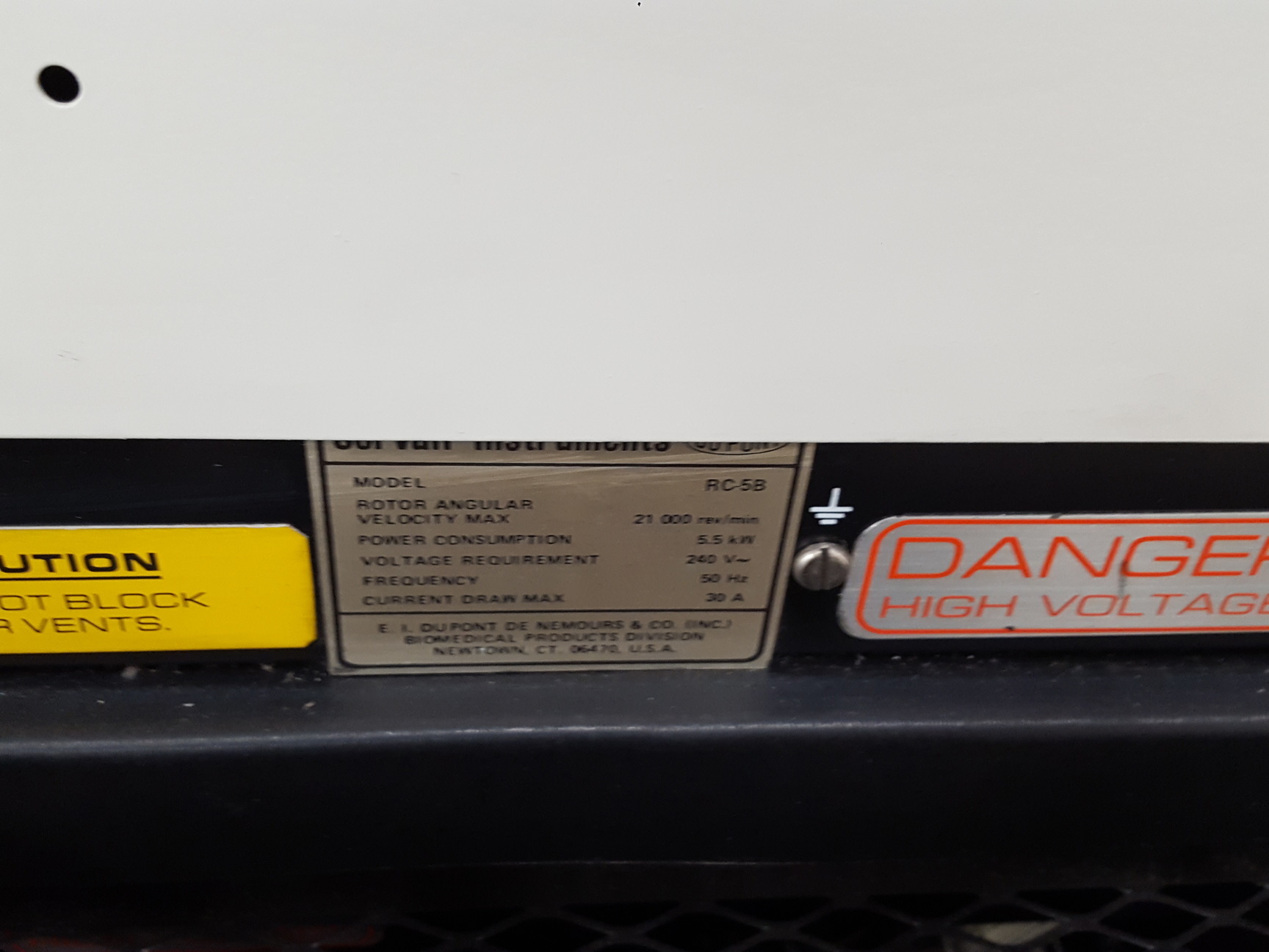 Image of Sorvall RC-5B Refrigrated Superspeed Centrifuge Ultracentrifuge Lab 21000 rpm