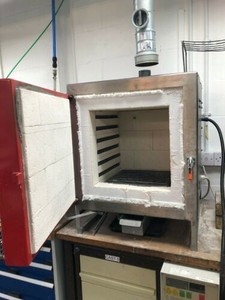Thumbnail image of Hoben Type H112 Lab Oven / Furnace With Controller Lab 730C
