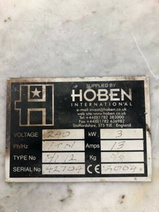 Thumbnail image of Hoben Type H112 Lab Oven / Furnace With Controller Lab 730C