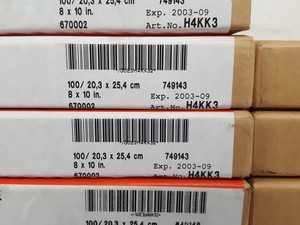 Thumbnail image of 19x AGFA Rapitone Paper P1-4 H4KK3, P1-2 H4HMY, P1-3 H4HYP H4G4V P1-1 Lab