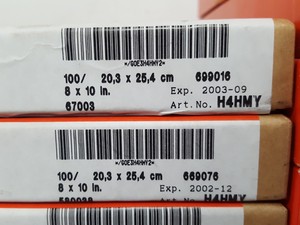 Thumbnail image of 19x AGFA Rapitone Paper P1-4 H4KK3, P1-2 H4HMY, P1-3 H4HYP H4G4V P1-1 Lab