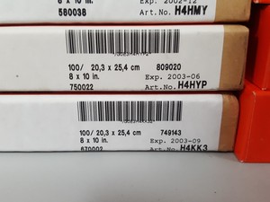 Thumbnail image of 19x AGFA Rapitone Paper P1-4 H4KK3, P1-2 H4HMY, P1-3 H4HYP H4G4V P1-1 Lab