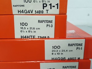 Thumbnail image of 19x AGFA Rapitone Paper P1-4 H4KK3, P1-2 H4HMY, P1-3 H4HYP H4G4V P1-1 Lab