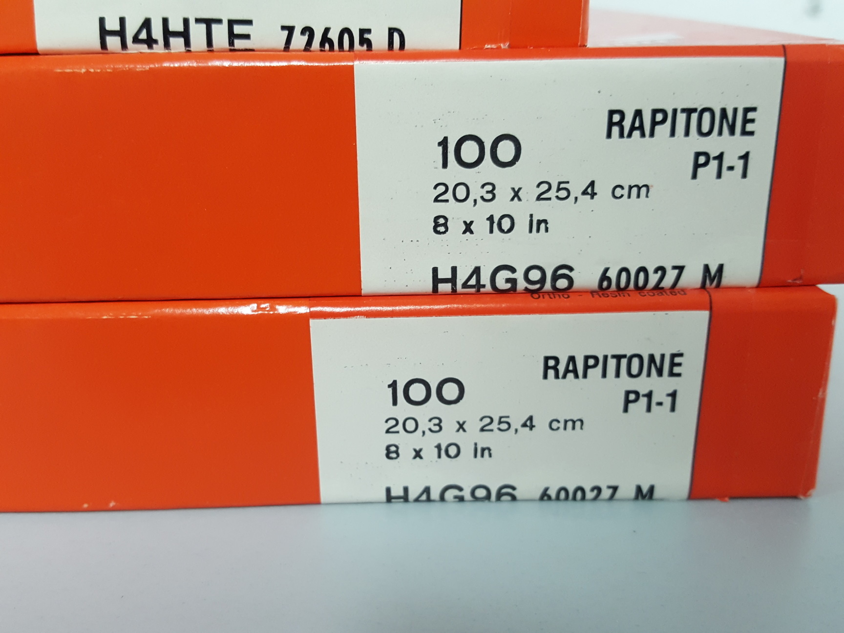 Image of 19x AGFA Rapitone Paper P1-4 H4KK3, P1-2 H4HMY, P1-3 H4HYP H4G4V P1-1 Lab