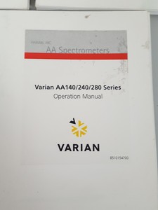 Thumbnail image of Varian AA240FS Atomic Absorption Spectrophotometer With 2x Other Equipment