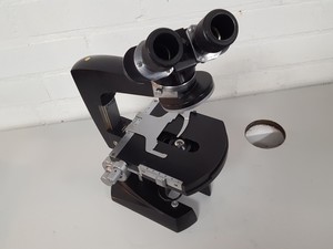 Thumbnail image of Vintage Meopta Praha Binocular Microscope & Spare Eyepieces Lab