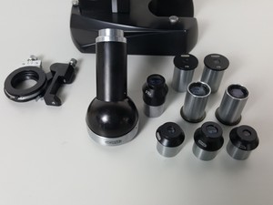 Thumbnail image of Vintage Meopta Praha Binocular Microscope & Spare Eyepieces Lab