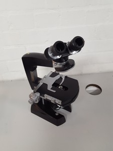 Thumbnail image of Vintage Meopta Praha Binocular Microscope & Spare Eyepieces Lab