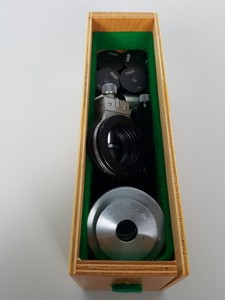 Thumbnail image of Vintage Meopta Praha Binocular Microscope & Spare Eyepieces Lab
