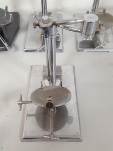 Thumbnail image of 6x Cottrell & Co Dental Lab Retort Stands Upcycle Vintage