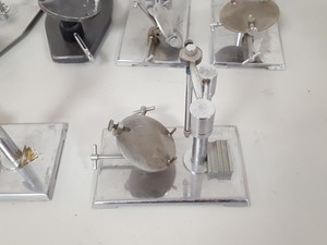 Thumbnail image of 6x Cottrell & Co Dental Lab Retort Stands Upcycle Vintage