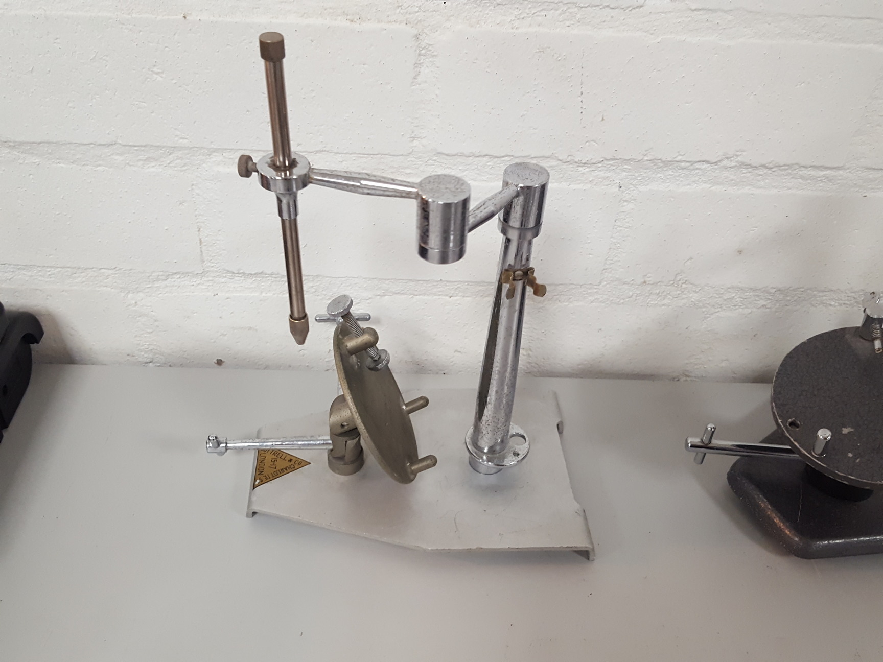 Image of 6x Cottrell & Co Dental Lab Retort Stands Upcycle Vintage