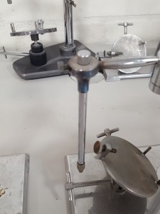 Thumbnail image of 6x Cottrell & Co Dental Lab Retort Stands Upcycle Vintage