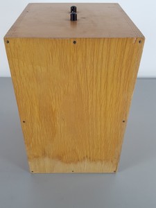 Thumbnail image of 8 x Vintage 1960s/70s Wooden Microscope Boxes Lab