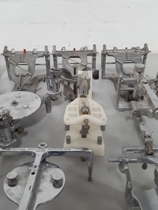 Thumbnail image of 5x Dental Articulators De Tray Freeplane, Clev-Dent Stansbery, Girrbach, Lab 