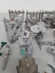 Thumbnail image of 5x Dental Articulators De Tray Freeplane, Clev-Dent Stansbery, Girrbach, Lab 