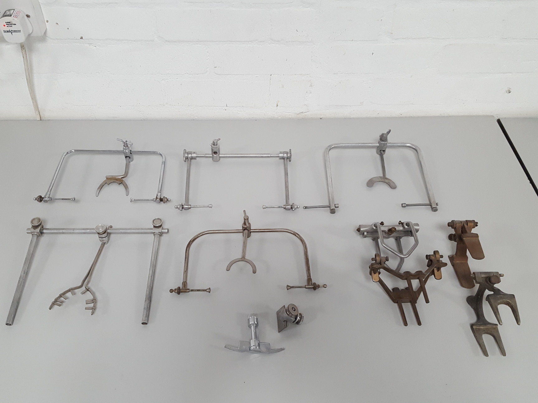 Image of Lot of Vintage Dental Articulators & Accessories Lab Dentistry