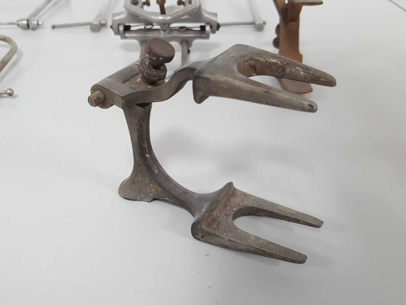 Image of Lot of Vintage Dental Articulators & Accessories Lab Dentistry