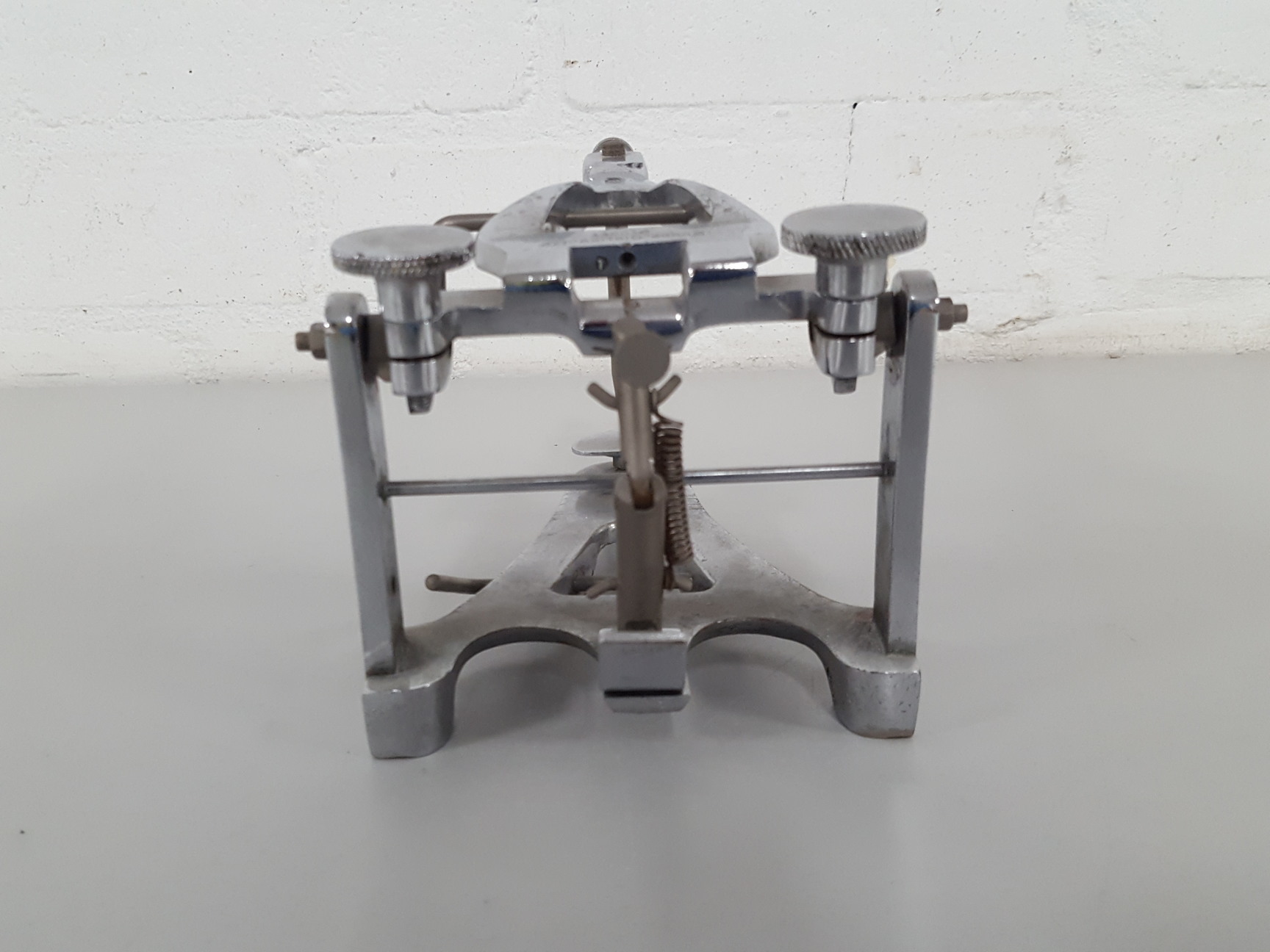 Image of Vintage Woods Gibling Stainless Steel Dental Articulator Lab