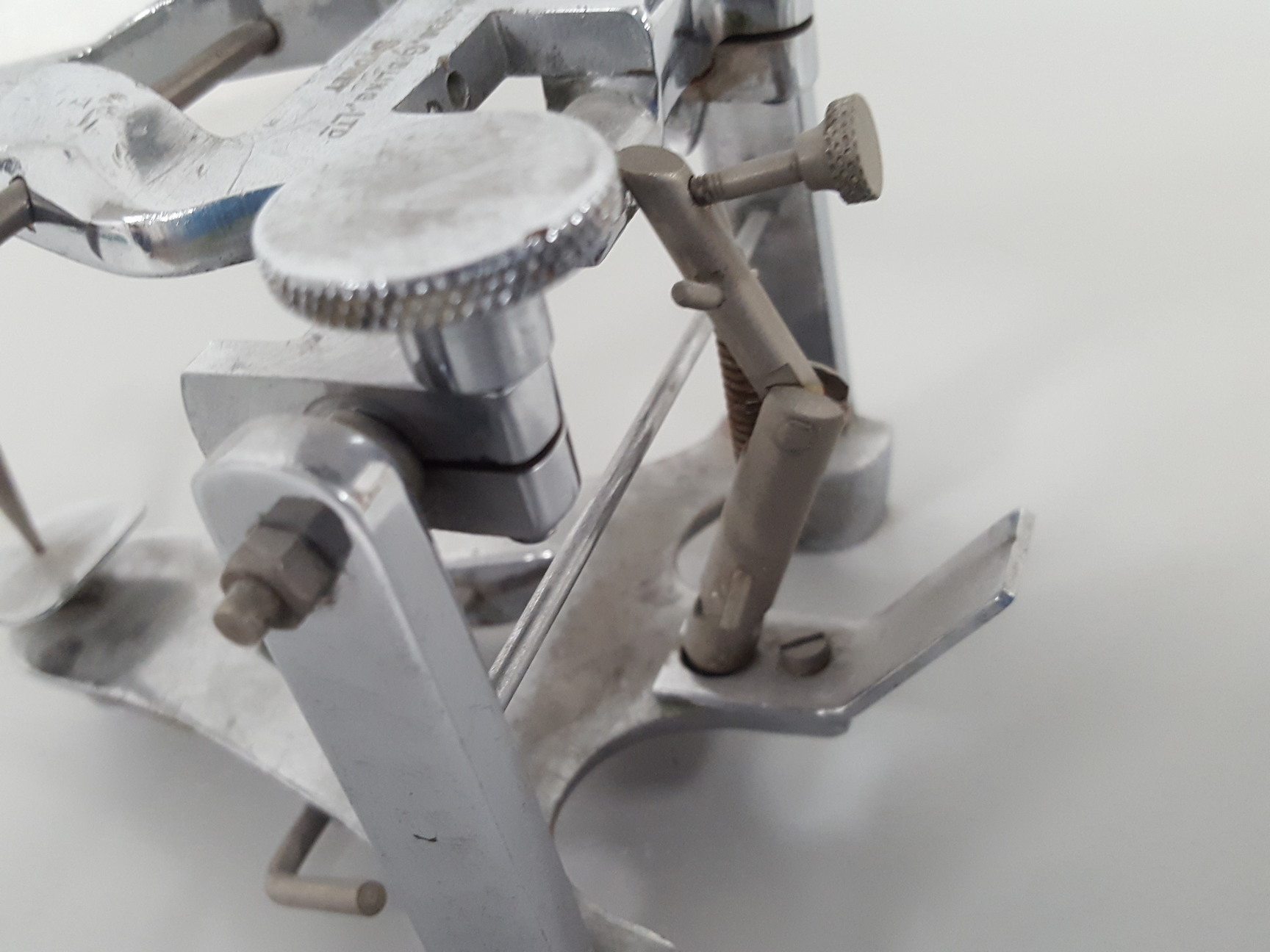 Image of Vintage Woods Gibling Stainless Steel Dental Articulator Lab