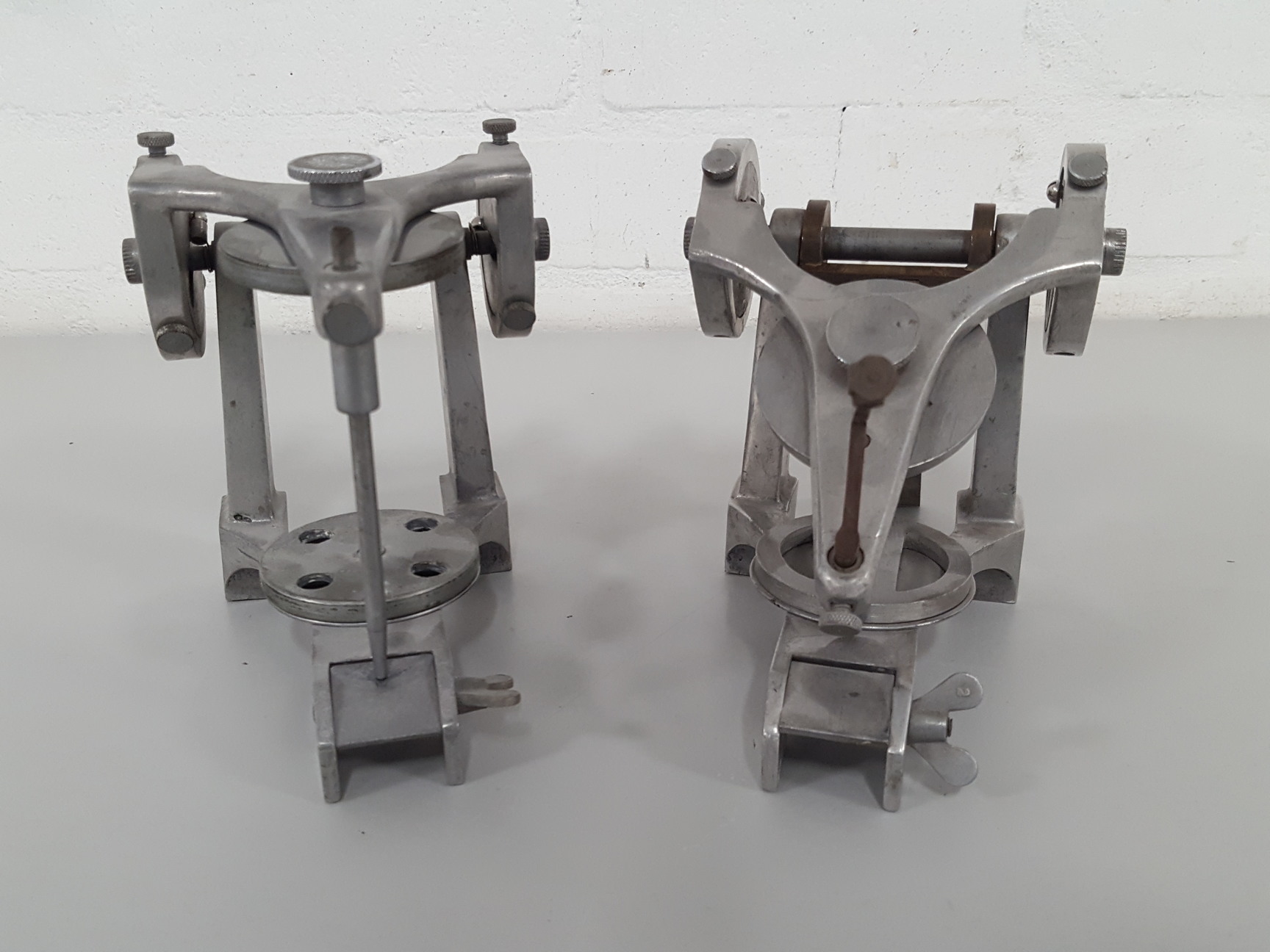 Image of 2x S.S. White (16B) London Vintage Dental Articulators Lab 