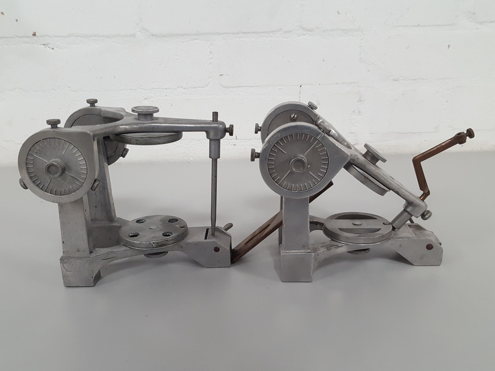 Image of 2x S.S. White (16B) London Vintage Dental Articulators Lab 