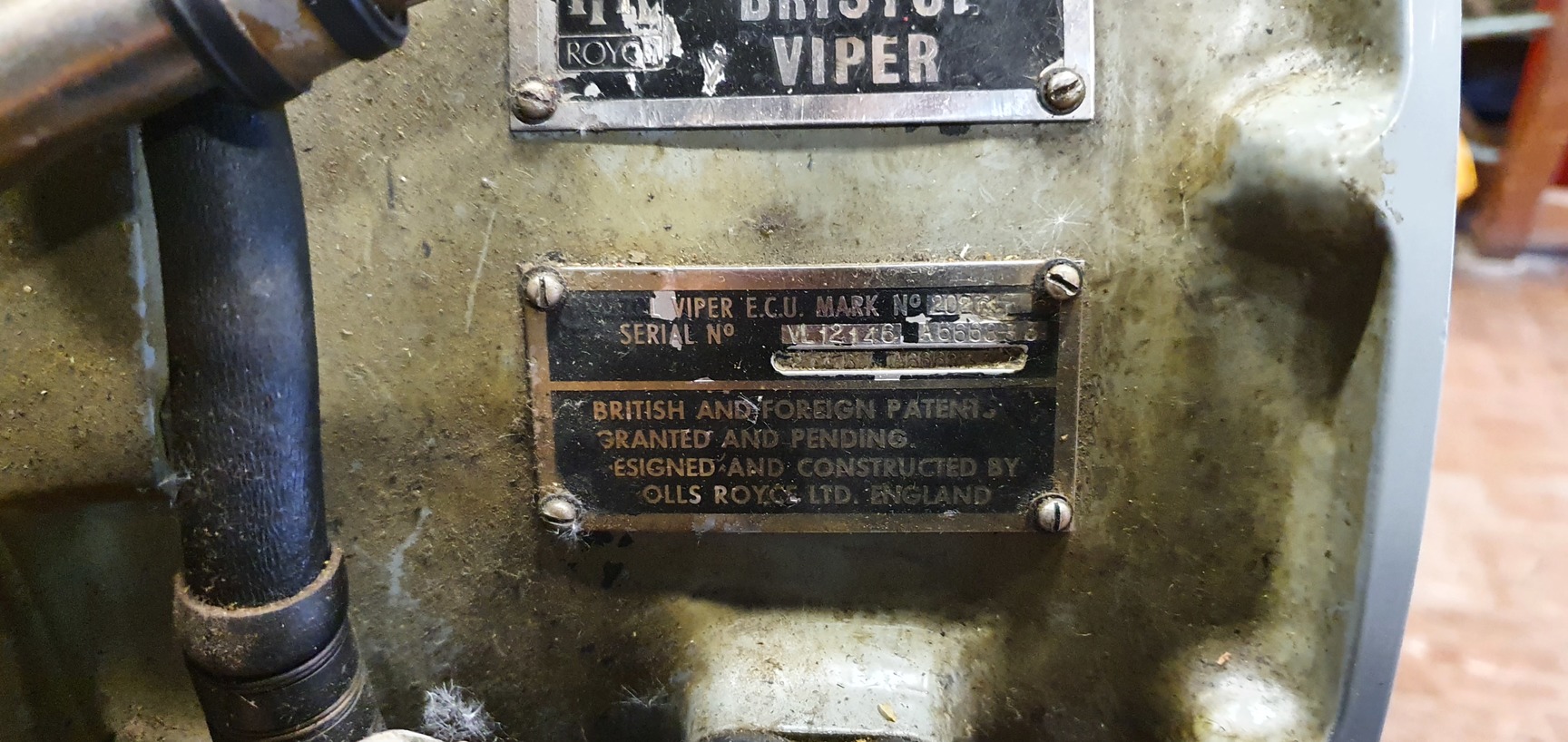 Image of Rolls Royce Bristol Viper Jet Engine