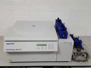 Thumbnail image of Eppendorf 5810 R Benchtop Centrifuge + A-4-81 Rotor Lab