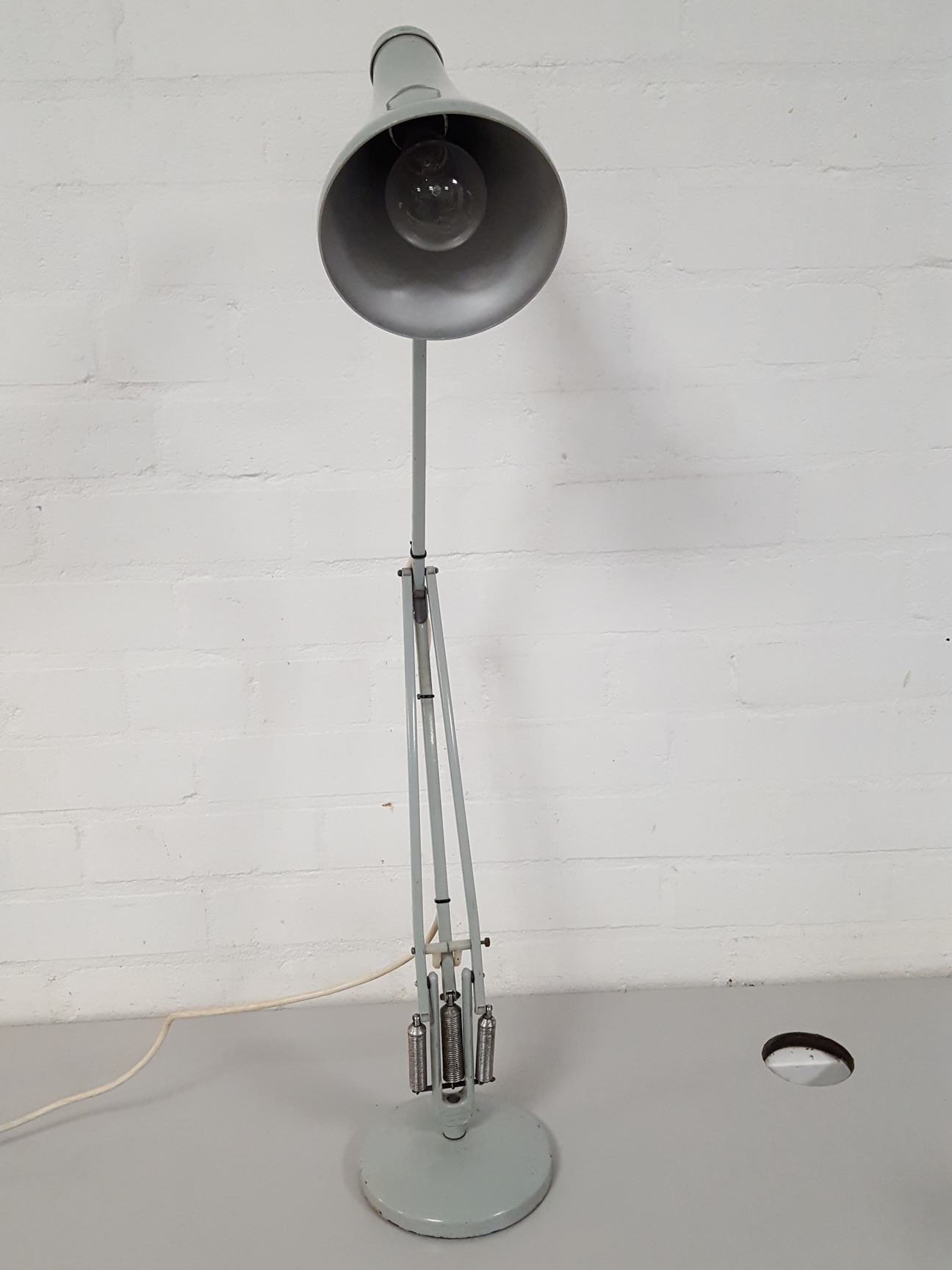 Image of Anglepoise Vertical-Arm Flexible Office Desk Lamp Upcycle