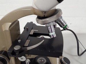Thumbnail image of Vickers M15 Biological Microscope With 3x Objectives R7832, Y4094, R7394 Lab